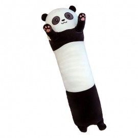 Cuddly long animal pillow pillow soft panda koala plush toy girl leg clamp on children's bed