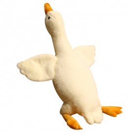 Net red simulation big white goose plush toy cute duck doll doll pillow girl hug sleep birthday gift
