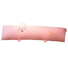 Removable and washable square long cushion cartoon dinosaur Husky Rabbit single double pillow girl sleeping long throw pillow